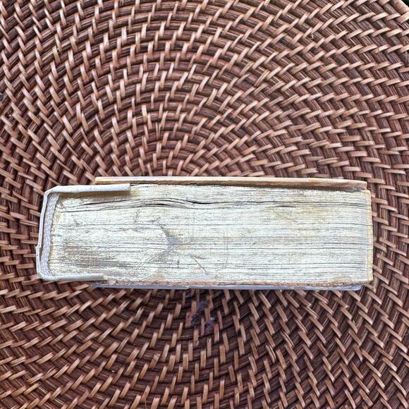 Vintage 1985 Mother-of-Pearl Inlay Holy Bible – owned by Hon. Jim Wright - Picture 13 of 16